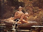 Winslow Homer After hunting Spain oil painting artist